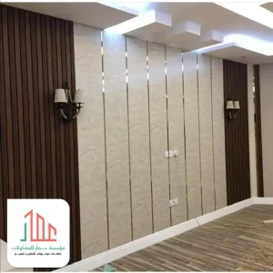 ديكورات بديل الخشب للجدران في الرياض