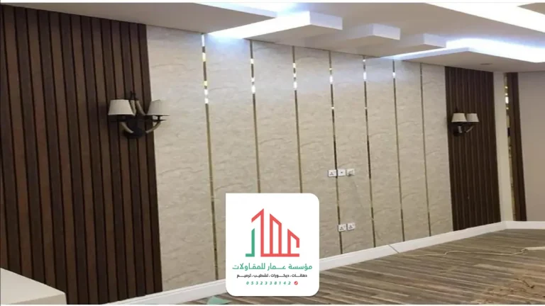 تركيب بديل الخشب للجدران بالرياض