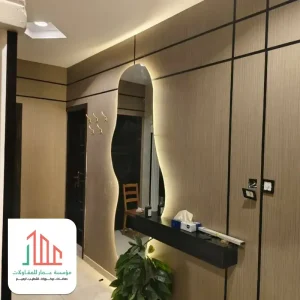 تركيب ديكورات شيبورد مع مرايا بالرياض