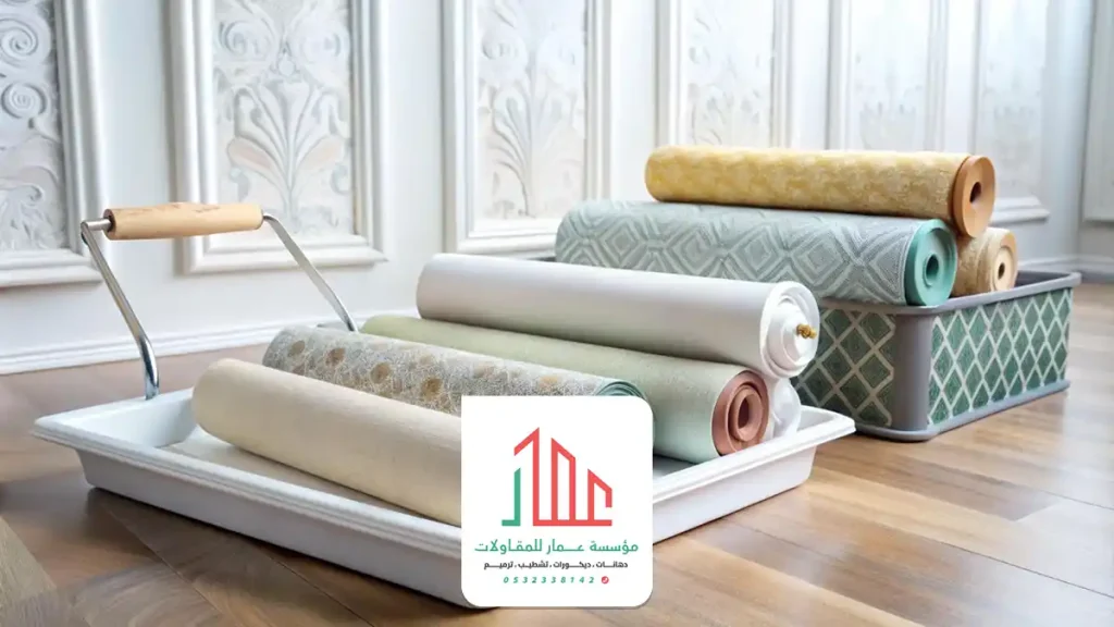 تركيب ورق جدران الرياض