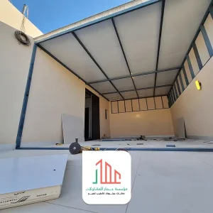 تركيب مظلات سيارات ساندوتاش بانل بالرياض