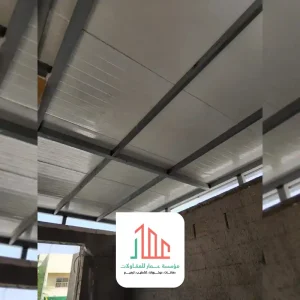 ساندوتش بانل سقف حديد الرياض
