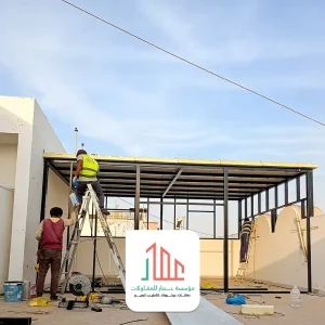 مظلات ساندوتش بانل للروف