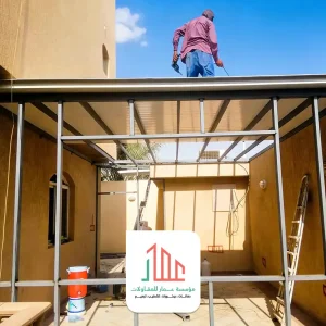 حداد مظلات ساندوتش بانل بالرياض