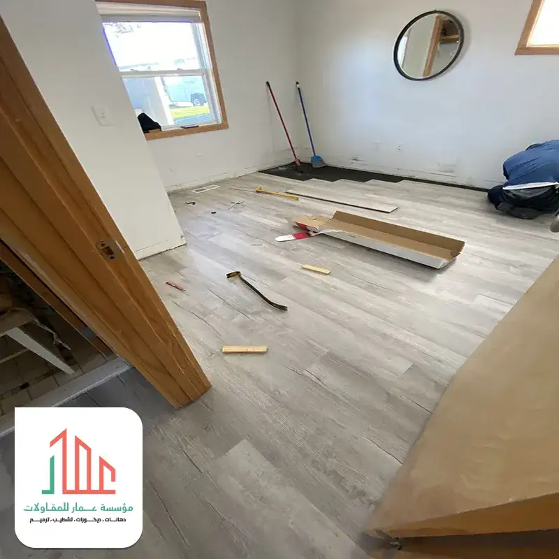 باركيه مودرن بتشطيبات فاخرة داخل المنازل بالرياض