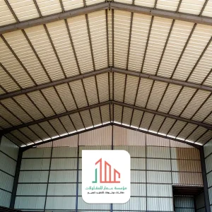 هنجر ساندوتش بانل معزول بهيكل حديدي في الرياض